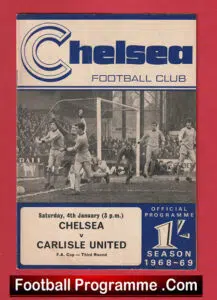 Chelsea v Carlisle United 1969 – FA Cup
