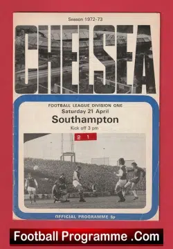 Chelsea v Southampton 1973