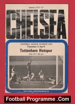 Chelsea v Tottenham 1973