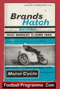 Motorbike Racing Brands Hatch 1962 Motor Bike Racing