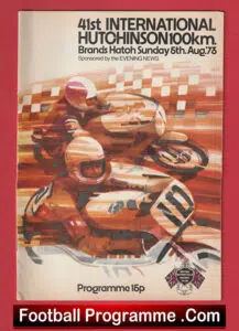 Motorbike Racing Brands Hatch 1973 Motor Bike Racing