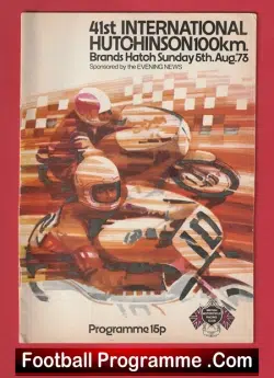 Motorbike Racing Brands Hatch 1973 Motor Bike Racing