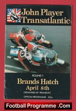 Motorbike Racing Brands Hatch 1977 Motor Bike Racing