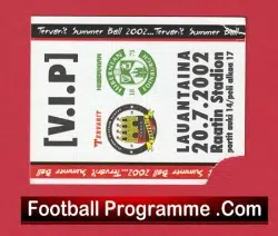 Tervarit v Hibernian 2002 – VIP Ticket Finland