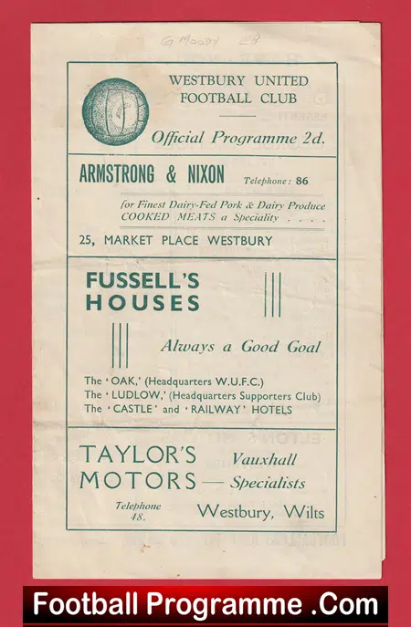 Westbury United v Clandown AFC 1948 - FA Cup Reply - Image 2