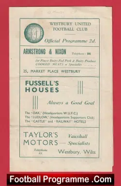 Westbury United v Clandown AFC 1948 – FA Cup Reply