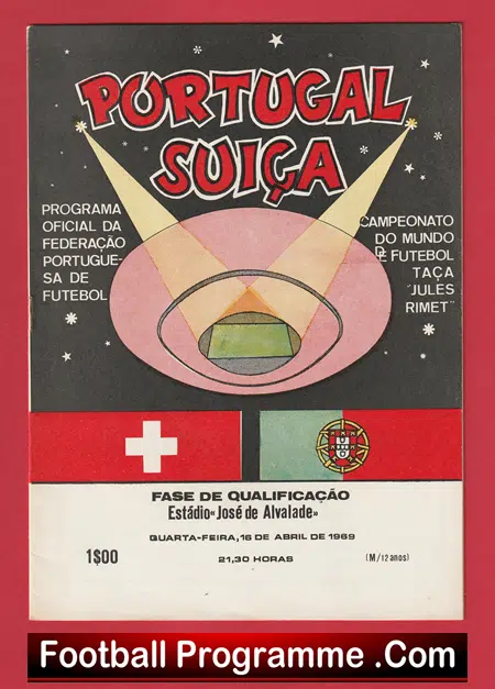 Portugal v Switzerland 1969 - World Cup - Image 2