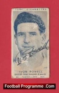 Huddersfield Town Peter Doherty Signed Autograph Cigarette Card 1948