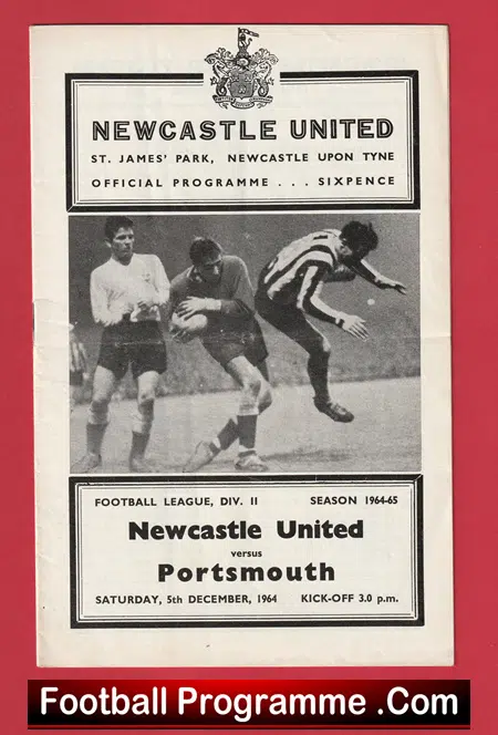 Newcastle United v Portsmouth 1964 - Image 2