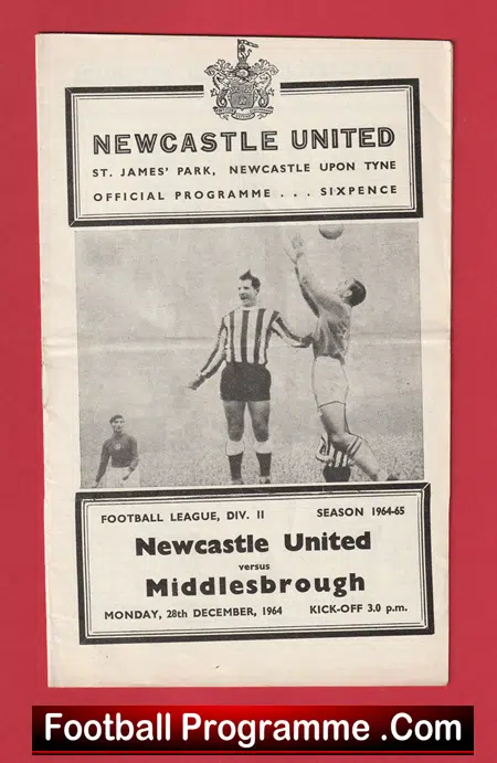 Newcastle United v Middlesbrough 1964 - Image 2