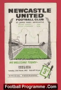 Newcastle United v Chelsea 1963