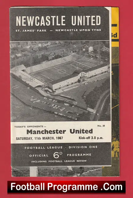Newcastle United v Manchester United 1967 - Image 2