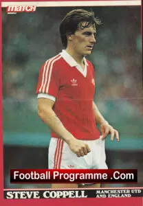 Manchester United Steve Coppell Autographed Signed Picture Man Utd
