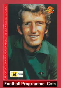 Alex Stepney Association Former Manchester United Players Signed