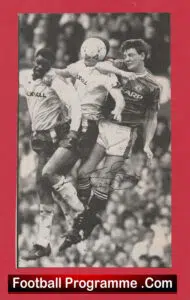 Manchester United Steve Bruce Autograph Signed Man Utd Footballer