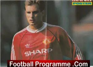 Manchester United Clayton Blackmore Autograph Signed Football Poster Picture