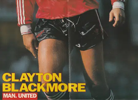 Manchester United Clayton Blackmore Autograph Signed Football Poster Picture - Image 3