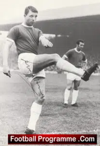 Manchester United David Herd Signed Autograph Man Utd 1960s