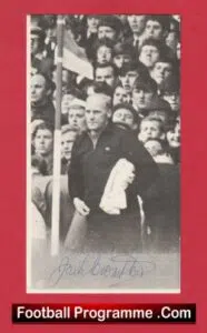 Manchester United Jack Crompton Signed Autograph Man Utd 1960s Trainer