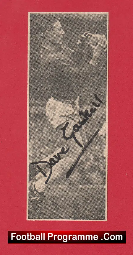 Manchester United David Gaskell Signed Autograph Man Utd 1960s - Image 2