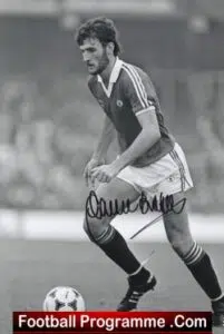 Manchester United Gary Birtles Signed Autograph Man Utd 1980s