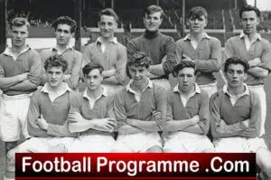 Manchester United Juniors Duncan Edwards First 1950s Reds v Whites 1952