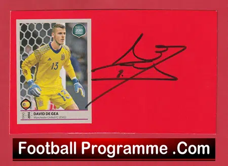 Manchester United David De Gea Signed Autograph Man Utd Goalie - Image 2