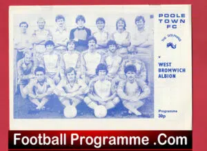 Poole Town v WBA 1982 – Plus George Best