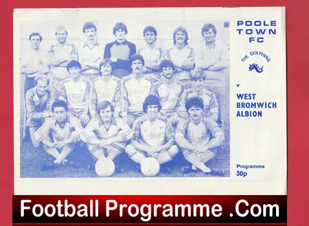 Poole Town v WBA 1982 - Plus George Best - Image 2