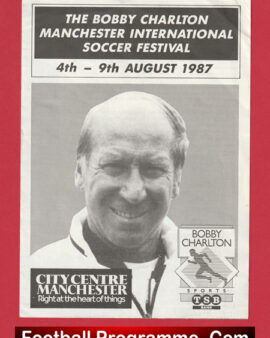 Bobby Charlton Manchester International Soccer Festival 1987