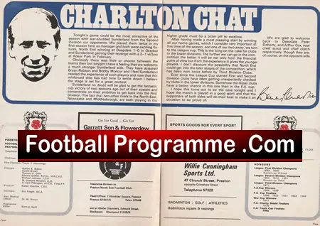 Preston North End v Sunderland 1974 - Bobby Charlton Manager - Image 4