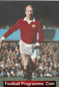 Manchester United Bobby Charlton Signed Autographed Picture