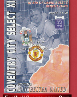 Coventry City v Manchester United 1997 – Dave Busst Cantona Final Game
