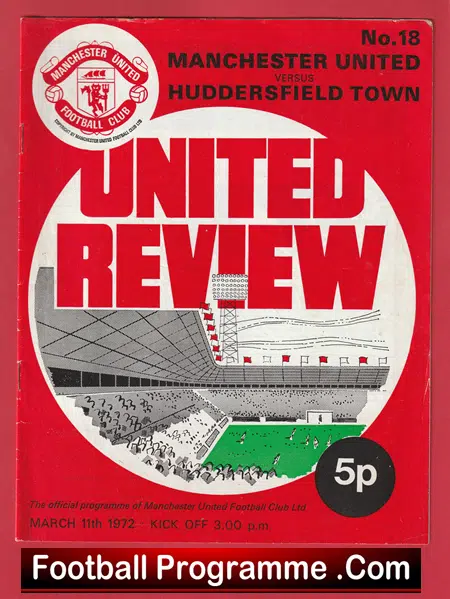 Manchester United v Huddersfield Town 1972 - Ian Storey Moore Debut - Image 2