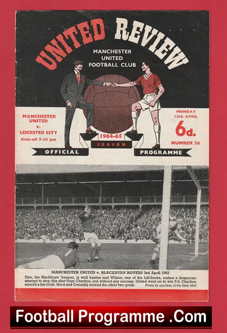 Manchester United v Leicester City 1965 - Rearranged Match - Image 2