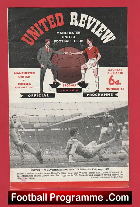 Manchester United v Chelsea 1965 - Man United - Image 2