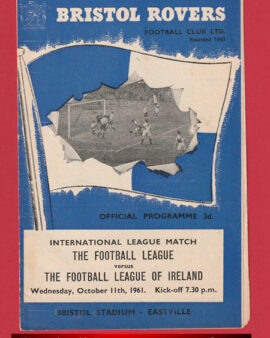England Football League v Ireland League 1961 – Bristol Rovers Bobby Charlton