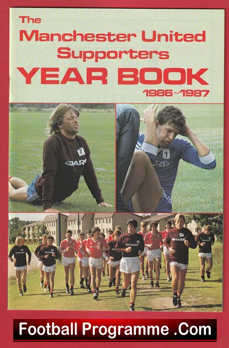 Manchester United Supporters Yearbook 1986 - 1987 - Image 2