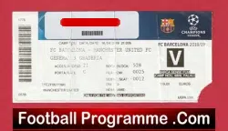 Barcelona v Manchester United 2019 – Match Ticket Spain