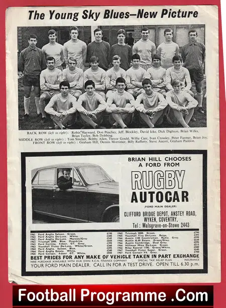 Coventry City v Arsenal 1968 - Junior Cup Final - Image 4