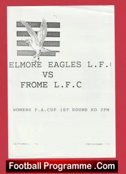 Elmore Eagles Ladies v Frome 1990’s – Womens Football
