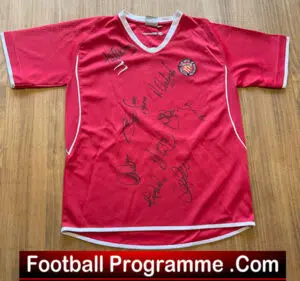 FC United Of Manchester Multi Signed Football Shirt 2006 – 2007