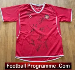 FC United Of Manchester Multi Signed Football Shirt 2006 - 2007 - football memorabilia