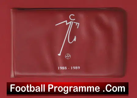 Manchester United Man Utd Season Ticket Book LMTB 1988 1989 - Image 2