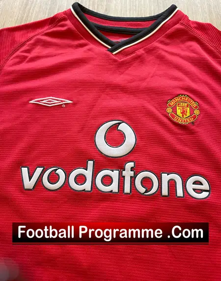 Manchester United Signed Andy Cole Football Shirt Man Utd - Image 3