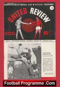 Manchester United v Tottenham 1967 – Man United