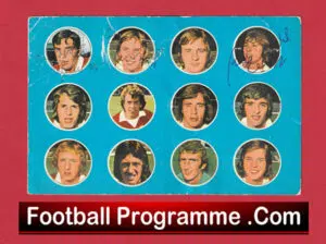 Manchester United Brian Greenhoff + Martin Buchan Autograph Signed Man Utd