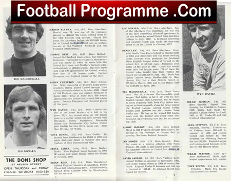 Aberdeen v Manchester United 1972 - Scottish Friendly Match Scotland - Image 4