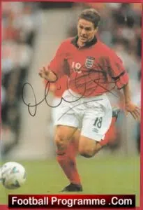 Manchester United Michael Owen Autographed Signed Picture