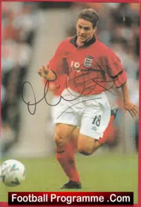 Manchester United Michael Owen Autographed Signed Picture
